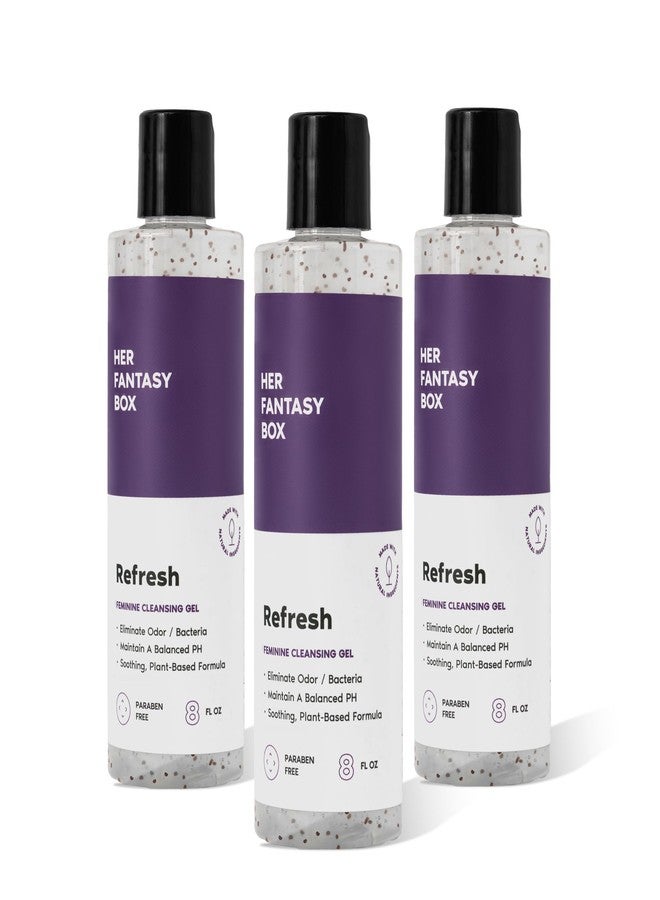 Her Fantasy Box | Refresh Plant Based Yoni Gel Wash (pH Balancing) - 3 Pack - Image 1